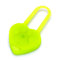 Nobleza silikónové svetielko LED na obojok zelené